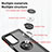 Motorola Moto Edge 20 5G用ハイブリットバンパーケース プラスチック アンド指輪 マグネット式 S04 モトローラ 