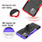 Motorola Moto Edge 20 Lite 5G用ハイブリットバンパーケース スタンド プラスチック 兼シリコーン カバー A01 モトローラ 