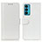 Motorola Moto Edge Lite 5G用手帳型 レザーケース スタンド カバー M07L モトローラ ホワイト