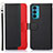 Motorola Moto Edge Lite 5G用手帳型 レザーケース スタンド カバー A09D モトローラ ブラック