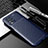 Motorola Moto Edge S 5G用シリコンケース ソフトタッチラバー ツイル カバー モトローラ ネイビー