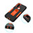 Motorola Moto G Pure用ハイブリットバンパーケース スタンド プラスチック 兼シリコーン カバー マグネット式 モトローラ 