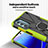 Motorola Moto G Stylus (2022) 5G用ハイブリットバンパーケース プラスチック アンド指輪 マグネット式 S03 モトローラ 