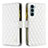 Motorola Moto G200 5G用手帳型 レザーケース スタンド カバー B03F モトローラ ホワイト