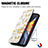 Motorola Moto G22用手帳型 レザーケース スタンド パターン カバー S02D モトローラ 