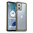 Motorola Moto G53 5G用ハイブリットバンパーケース クリア透明 プラスチック カバー J01S モトローラ 