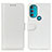 Motorola Moto G71 5G用手帳型 レザーケース スタンド カバー M07L モトローラ ホワイト
