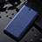 Nokia 1.4用手帳型 レザーケース スタンド カバー H02P ノキア ネイビー