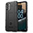 Nokia G400 5G用360度 フルカバー極薄ソフトケース シリコンケース 耐衝撃 全面保護 バンパー J01S ノキア ブラック