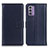 Nokia G42 5G用手帳型 レザーケース スタンド カバー A08D ノキア ネイビー
