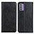 Nokia G42 5G用手帳型 レザーケース スタンド カバー K01Z ノキア ブラック