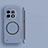 OnePlus 11R 5G用ハードケース プラスチック 質感もマット フレームレス カバー Mag-Safe 磁気 Magnetic OnePlus ラベンダーグレー