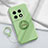 OnePlus 11R 5G用極薄ソフトケース シリコンケース 耐衝撃 全面保護 アンド指輪 マグネット式 バンパー S01 OnePlus グリーン
