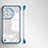 OnePlus 11R 5G用ハードカバー クリスタル クリア透明 フレームレス OnePlus ネイビー