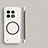 OnePlus Ace 2 5G用ハードケース プラスチック 質感もマット フレームレス カバー Mag-Safe 磁気 Magnetic OnePlus ホワイト