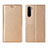 OnePlus Nord用手帳型 レザーケース スタンド カバー L11 OnePlus ゴールド