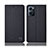 OnePlus Nord CE 2 5G用手帳型 布 スタンド H14P OnePlus ブラック