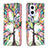 OnePlus Nord N20 5G用手帳型 レザーケース スタンド パターン カバー B01F OnePlus グリーン