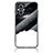 OnePlus Nord N20 5G用ハイブリットバンパーケース プラスチック パターン 鏡面 カバー LS4 OnePlus ブラック