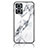 OnePlus Nord N20 5G用ハイブリットバンパーケース プラスチック パターン 鏡面 カバー OnePlus ホワイト