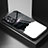 OnePlus Nord N20 5G用ハイブリットバンパーケース プラスチック パターン 鏡面 カバー LS1 OnePlus ブラック
