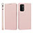 OnePlus Nord N200 5G用手帳型 レザーケース スタンド カバー D01T OnePlus ピンク