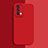 OnePlus Nord N200 5G用360度 フルカバー極薄ソフトケース シリコンケース 耐衝撃 全面保護 バンパー S02 OnePlus レッド