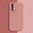 OnePlus Nord N200 5G用360度 フルカバー極薄ソフトケース シリコンケース 耐衝撃 全面保護 バンパー S02 OnePlus ピンク