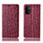 OnePlus Nord N200 5G用手帳型 レザーケース スタンド カバー H16P OnePlus レッド