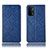 OnePlus Nord N200 5G用手帳型 レザーケース スタンド カバー H19P OnePlus ネイビー