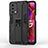 OnePlus Nord N200 5G用ハイブリットバンパーケース スタンド プラスチック 兼シリコーン カバー マグネット式 OnePlus 
