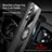 OnePlus Nord N200 5G用極薄ソフトケース シリコンケース 耐衝撃 全面保護 アンド指輪 マグネット式 バンパー X03L OnePlus 