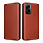 OnePlus Nord N300 5G用手帳型 レザーケース スタンド カバー L02Z OnePlus ブラウン