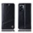 OnePlus Nord N300 5G用手帳型 レザーケース スタンド カバー H05P OnePlus ブラック