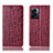 OnePlus Nord N300 5G用手帳型 レザーケース スタンド カバー H16P OnePlus レッド