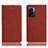 OnePlus Nord N300 5G用手帳型 レザーケース スタンド カバー H02P OnePlus ブラウン