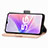 OnePlus Nord N300 5G用手帳型 レザーケース スタンド 花 カバー S02D OnePlus 