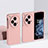 OnePlus Open 5G用ハードケース プラスチック 質感もマット 前面と背面 360度 フルカバー BH1 OnePlus ピンク