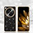OnePlus Open 5G用シリコンケース ソフトタッチラバー ブリンブリン カバー GS1 OnePlus ブラック