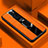 Oppo A11用シリコンケース ソフトタッチラバー レザー柄 アンド指輪 マグネット式 S04 Oppo オレンジ
