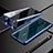Oppo A11X用ケース 高級感 手触り良い アルミメタル 製の金属製 360度 フルカバーバンパー 鏡面 カバー M02 Oppo 