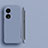 Oppo A18用ハードケース プラスチック 質感もマット フレームレス カバー P01 Oppo ラベンダーグレー