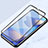Oppo A1x 5G用強化ガラス フル液晶保護フィルム Oppo ブラック