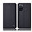 Oppo A53s 5G用手帳型 布 スタンド H14P Oppo ブラック