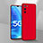 Oppo A53s 5G用ハードケース プラスチック 質感もマット カバー YK3 Oppo レッド