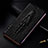 Oppo A54s用手帳型 レザーケース スタンド カバー H03P Oppo ブラック