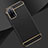 Oppo A56 5G用ケース 高級感 手触り良い メタル兼プラスチック バンパー P02 Oppo ブラック