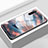 Oppo A91用ハイブリットバンパーケース プラスチック 鏡面 虹 グラデーション 勾配色 カバー Oppo ブラウン