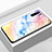 Oppo A91用ハイブリットバンパーケース プラスチック 鏡面 虹 グラデーション 勾配色 カバー Oppo オレンジ