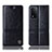 Oppo A93s 5G用手帳型 レザーケース スタンド カバー H06P Oppo ブラック